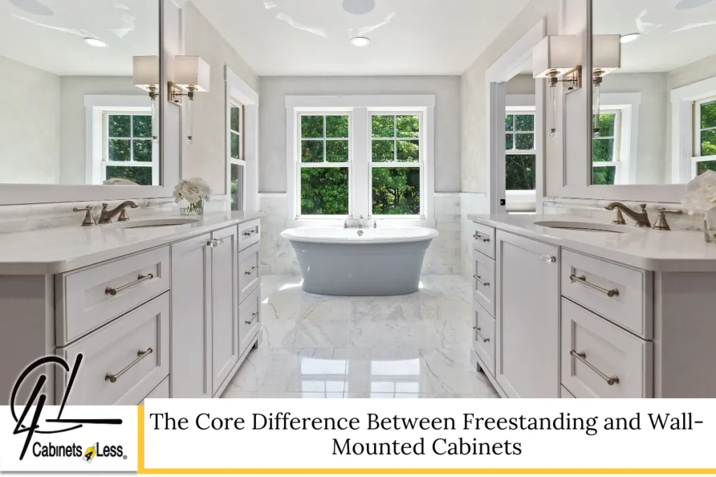 The Core Difference Between Freestanding and Wall-Mounted Cabinets
