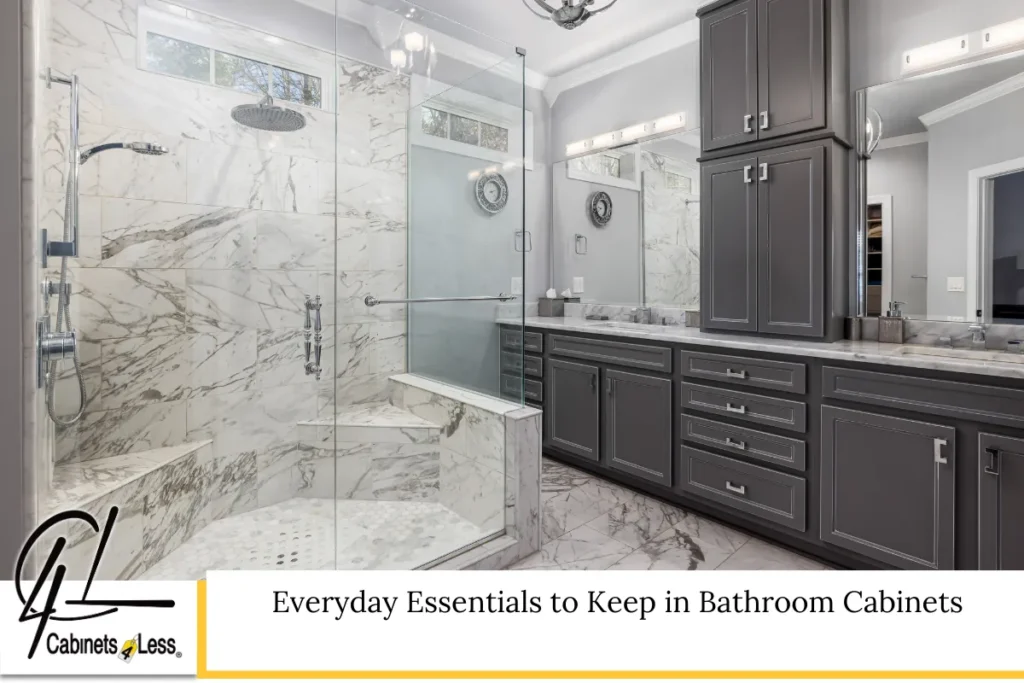 Everyday Essentials to Keep in Bathroom Cabinets